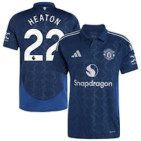 Tom Heaton Men's adidas  Navy Manchester United 2024/25 Away Replica Custom Jersey