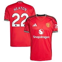 Tom Heaton Men's adidas  Red Manchester United Home 2025/26 Custom Replica Jersey