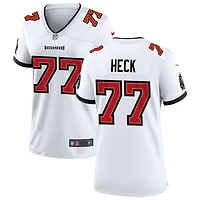Charlie Heck Women's Nike Tampa Bay Buccaneers White Custom Game Jersey