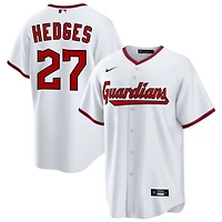 Austin Hedges Men's Nike  White Cleveland Guardians Home Custom Replica Jersey