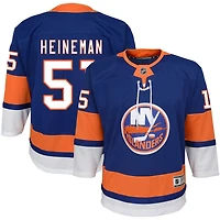 Emil Heineman Youth Blue New York Islanders Home Premier Custom Jersey