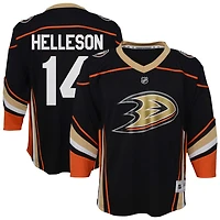 Drew Helleson Youth  Black Anaheim Ducks Home Replica Custom Jersey