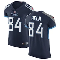 Gunnar Helm Men's Nike Navy Tennessee Titans Vapor Untouchable Custom Elite Jersey