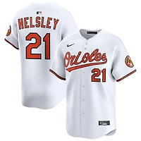 Ryan Helsley Youth Nike  White Baltimore Orioles Home Custom Limited Jersey