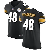 Jack Henderson Men's Nike Black Pittsburgh Steelers Vapor Untouchable Custom Elite Jersey