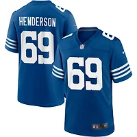 LaDarius Henderson Men's Nike Royal Indianapolis Colts Alternate Custom Jersey