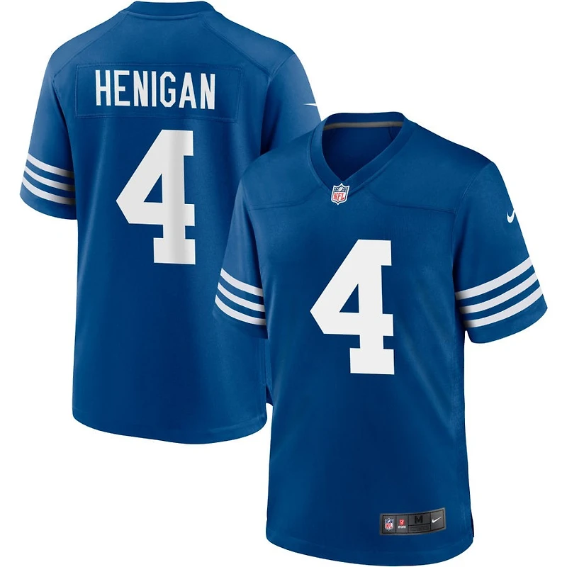 Seth Henigan Men's Nike Royal Indianapolis Colts Alternate Custom Jersey