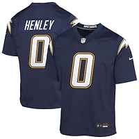 Daiyan Henley Youth Nike Navy Los Angeles Chargers Alternate Super Chargers Game Custom Jersey
