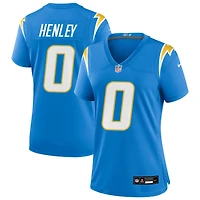 Daiyan Henley Women's Nike Powder Blue Los Angeles Chargers Custom Game Jersey