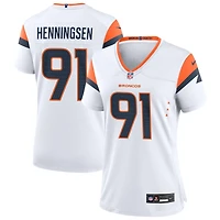 Matt Henningsen Women's Nike  White Denver Broncos Mile High Collection Custom Game Jersey
