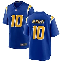 Justin Herbert Men's Nike Royal Los Angeles Chargers Alternate Custom Game Jersey