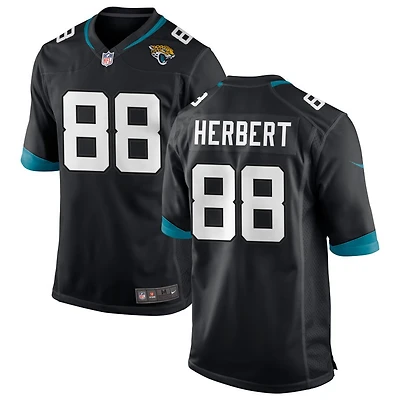 Patrick Herbert Men's Nike Black Jacksonville Jaguars Custom Game Jersey