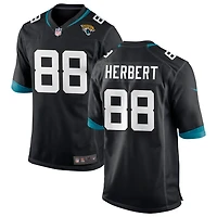 Patrick Herbert Men's Nike Black Jacksonville Jaguars Custom Game Jersey