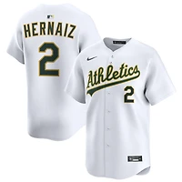 Darell Hernaiz Men's Nike White Athletics Home Limited Custom Jersey