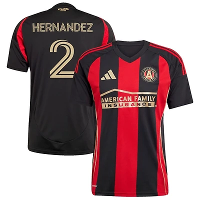 Ronald Hernandez Men's adidas  Black Atlanta United FC 2025 The Connector Replica Custom Jersey