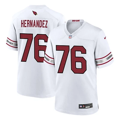 Will Hernandez Men's Nike White Arizona Cardinals Custom Game Jersey