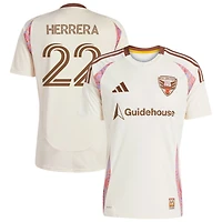 Aaron Herrera Men's adidas  Natural D.C. United 2025 The Soul Kit Replica Custom Jersey