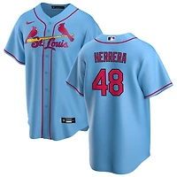 Ivan Herrera Men's Nike Light Blue St. Louis Cardinals Alternate Replica Custom Jersey
