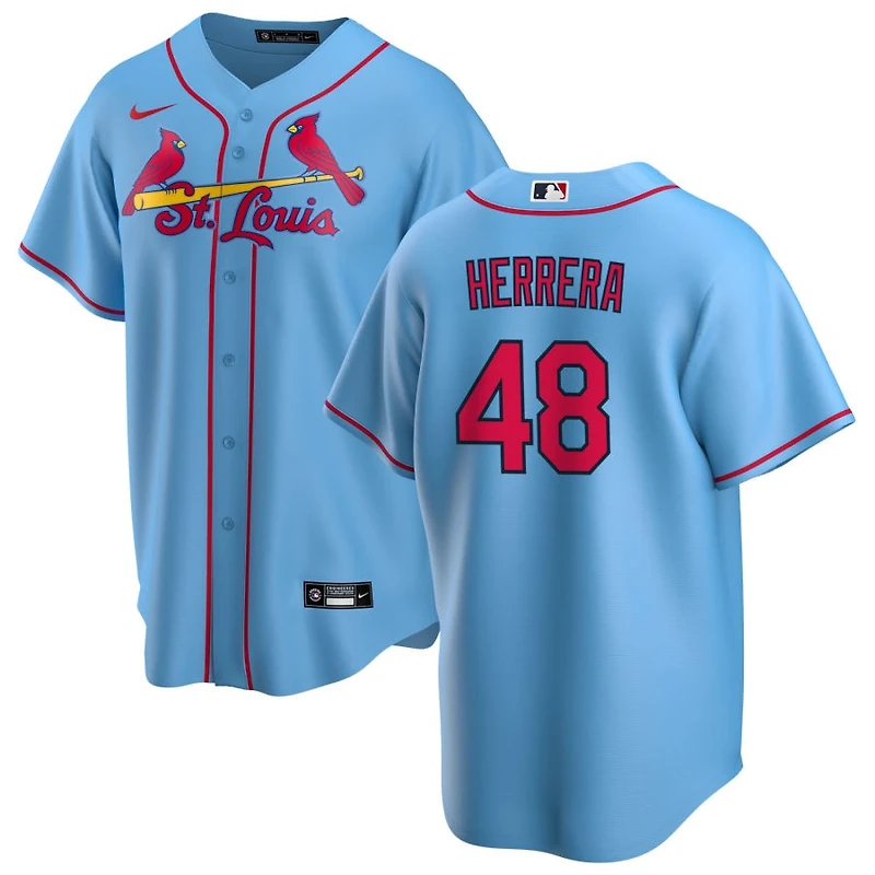 Ivan Herrera Men's Nike Light Blue St. Louis Cardinals Alternate Replica Custom Jersey
