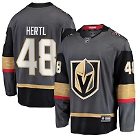 Tomas Hertl Men's Fanatics Gray Vegas Golden Knights Alternate Breakaway Custom Jersey