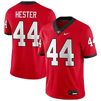 Patrick Hester Men's Nike Red Georgia Bulldogs NIL Pick-A-Player Game Jersey