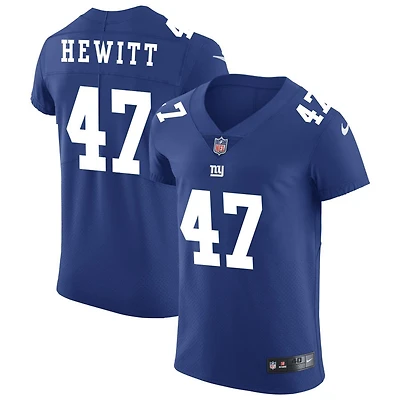 Neville Hewitt Men's Nike Royal New York Giants Vapor Untouchable Custom Elite Jersey