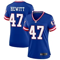 Neville Hewitt Women's Nike Royal New York Giants Classic Custom Game Jersey
