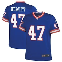 Neville Hewitt Youth Nike Royal New York Giants Classic Custom Game Jersey