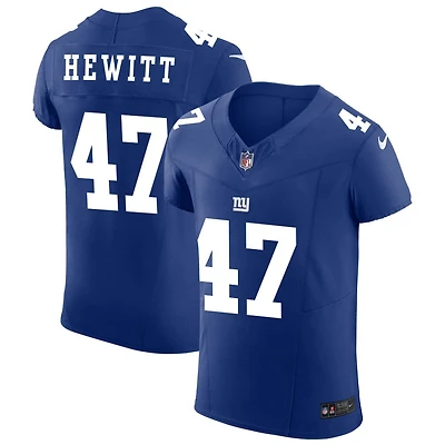 Neville Hewitt Men's Nike Royal New York Giants Vapor F.U.S.E. Elite Custom Jersey