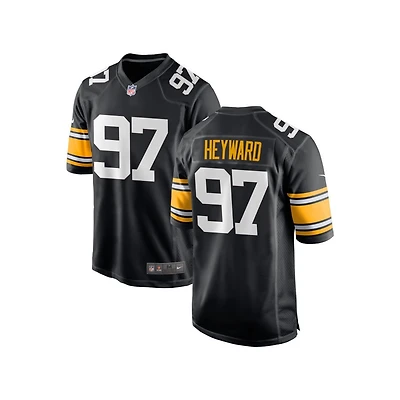 Cameron Heyward Youth Nike Black Pittsburgh Steelers Alternate Custom Game Jersey
