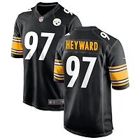 Cameron Heyward Men's Nike Black Pittsburgh Steelers Custom Game Jersey