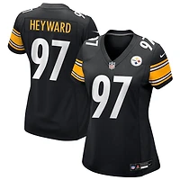 Cameron Heyward Women's Nike Black Pittsburgh Steelers Custom Game Jersey