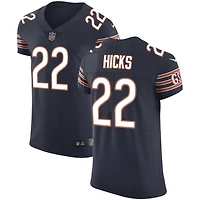 Elijah Hicks Men's Nike Navy Chicago Bears Vapor Untouchable Custom Elite Jersey