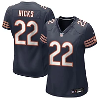 Elijah Hicks Women's Nike Navy Chicago Bears Custom Game Jersey