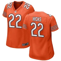 Elijah Hicks Women's Nike Orange Chicago Bears Alternate Custom Game Jersey