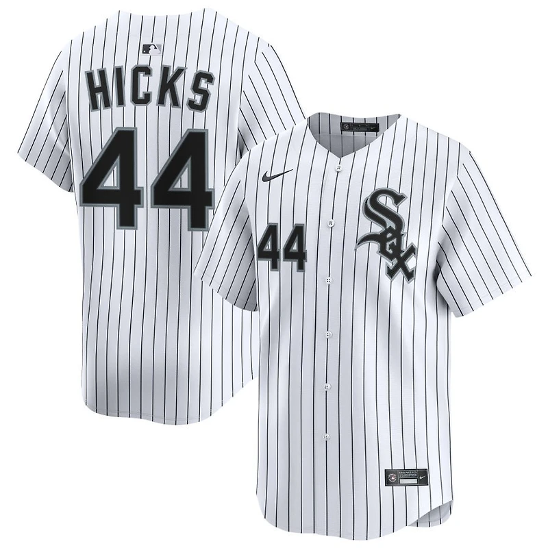 Jordan Hicks Men's Nike White Chicago White Sox Home Limited Custom Jersey