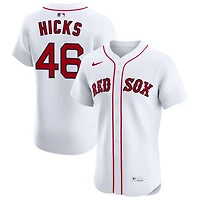 Jordan Hicks Men's Nike White Boston Red Sox Home Elite Custom Jersey