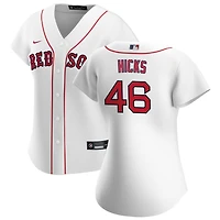 Jordan Hicks Women's Nike White Boston Red Sox Home Replica Custom Jersey