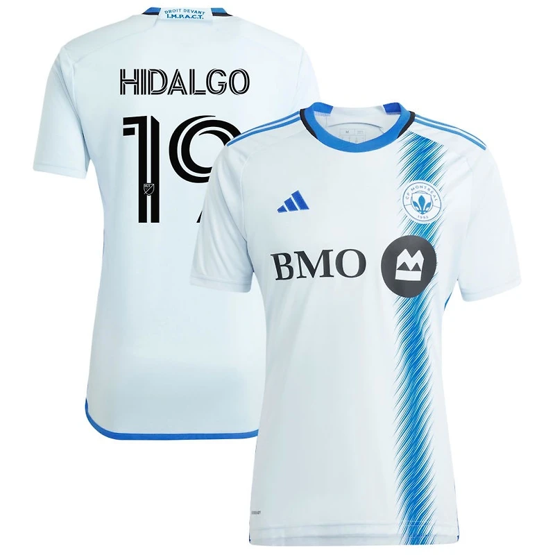 Bode Hidalgo Men's adidas Light Blue CF Montreal 2024 La Main Replica Custom Jersey