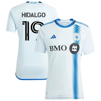 Bode Hidalgo Men's adidas  Light Blue CF Montreal 2024 La Main Replica Custom Jersey