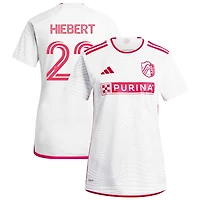 Kyle Hiebert Women's adidas  White St. Louis City SC 2024 The Confluence Kit Replica Custom Jersey