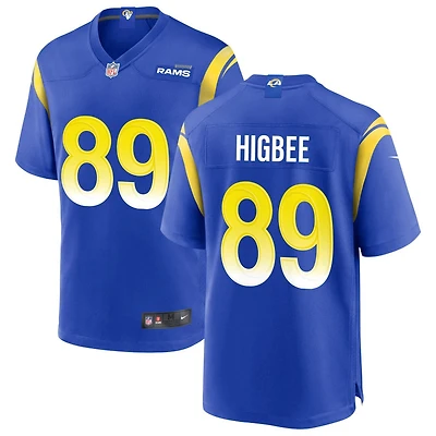 Tyler Higbee Men's Nike Royal Los Angeles Rams Custom Game Jersey
