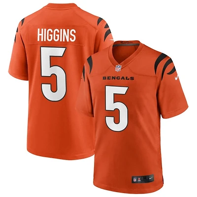 Tee Higgins Youth Nike Orange Cincinnati Bengals Alternate Game Custom Jersey