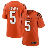 Tee Higgins Youth Nike Orange Cincinnati Bengals Alternate Game Custom Jersey