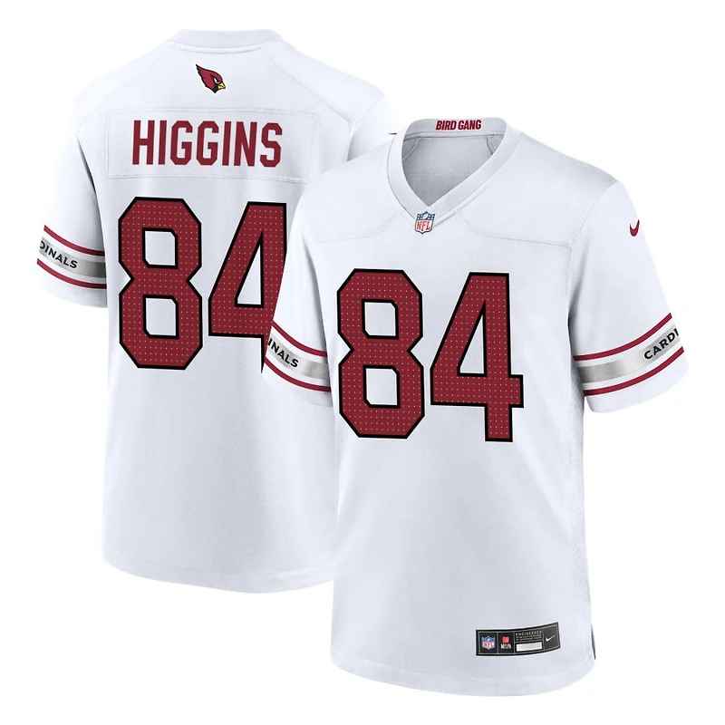 Elijah Higgins Men's Nike White Arizona Cardinals Custom Game Jersey
