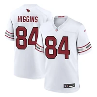 Elijah Higgins Men's Nike White Arizona Cardinals Custom Game Jersey
