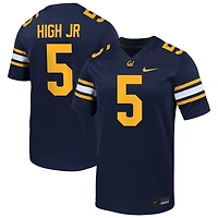 Brandon High Jr Men's Nike Navy Cal Bears NIL Pick-A-Player Football Game Jersey