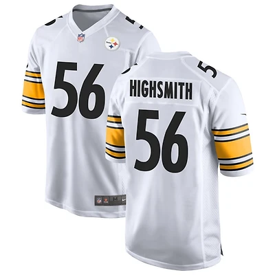 Alex Highsmith Men's Nike White Pittsburgh Steelers Game Custom Jersey