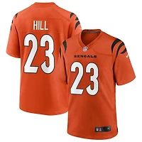 Dax Hill Youth Nike Orange Cincinnati Bengals Alternate Game Custom Jersey