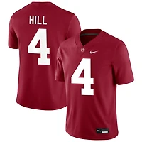 Daniel Hill Men's Nike Crimson Alabama Crimson Tide NIL Pick-A-Player Football Replica Jersey